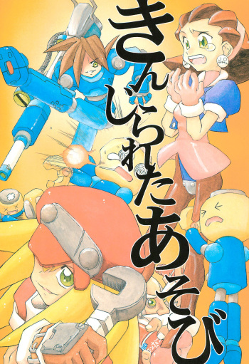 (C55) [Uso Seisakusho (Solomon K)] Kinjirareta Asobi (Megaman Legends) cover