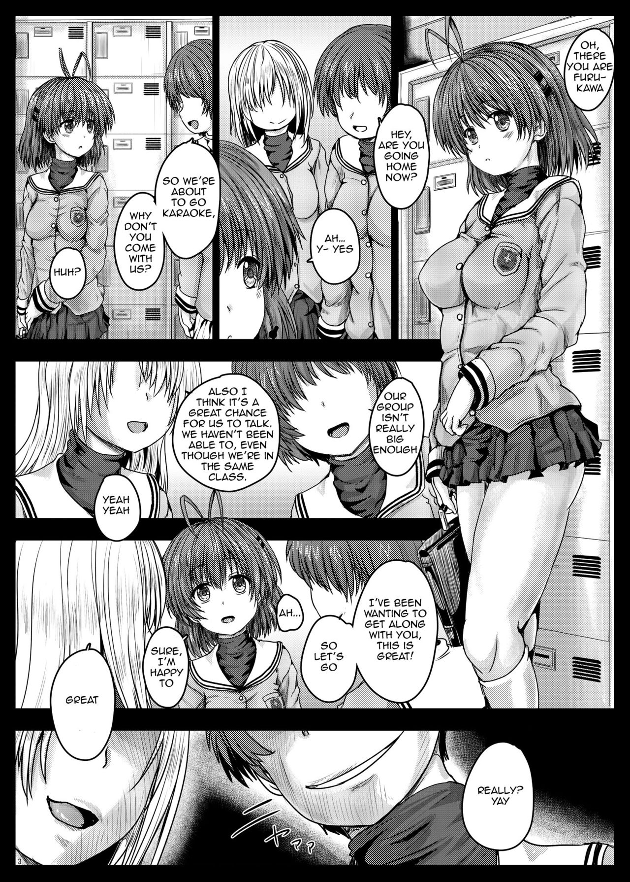 Nagisa Shuudan Ryoujoku Kiroku | Nagisa Gang Bang Record page 4 full