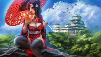 [IR Studio] Geisha World (Artbook) cover