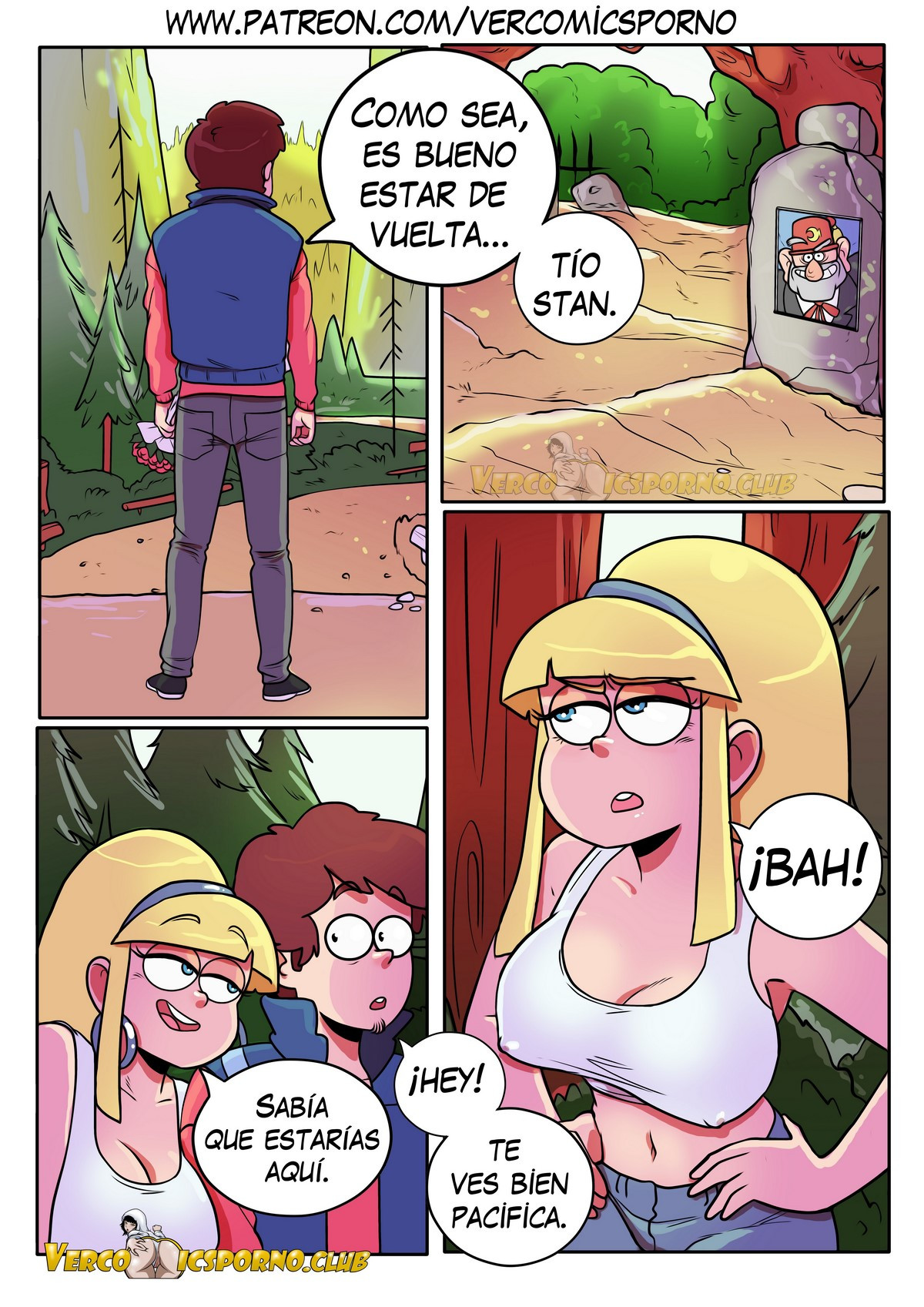 Gravity Falls: El Siguiente Verano -  -  -  - page 3 full
