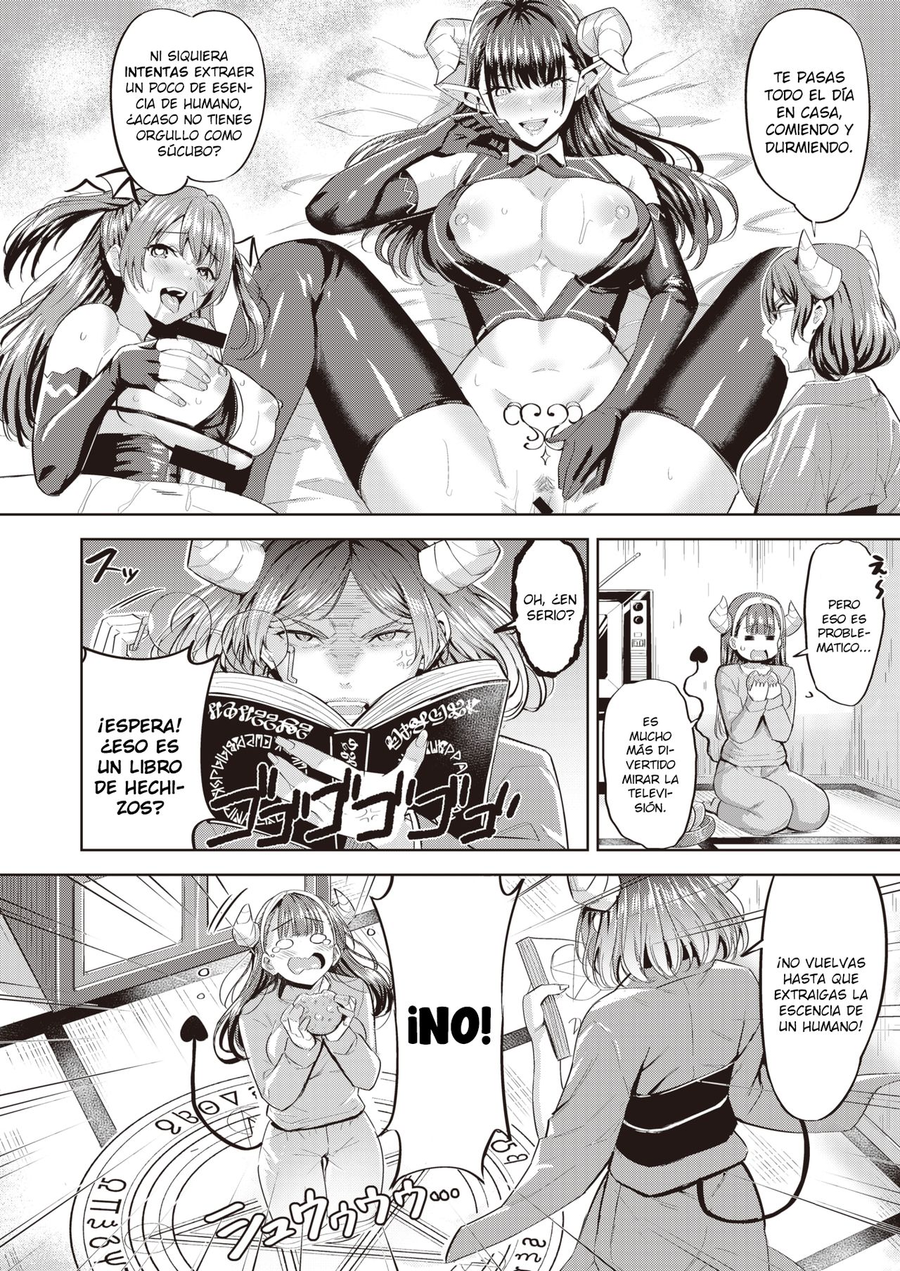 Kayo no Succubus Funtouki | La lucha de Kayo la súcubo page 2 full