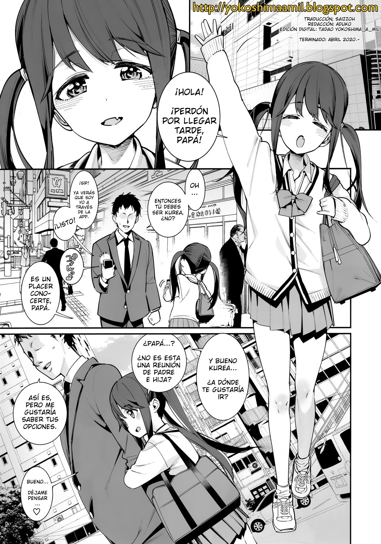 Kyou dake, Papa to Musume. | Sólo por hoy. page 2 full
