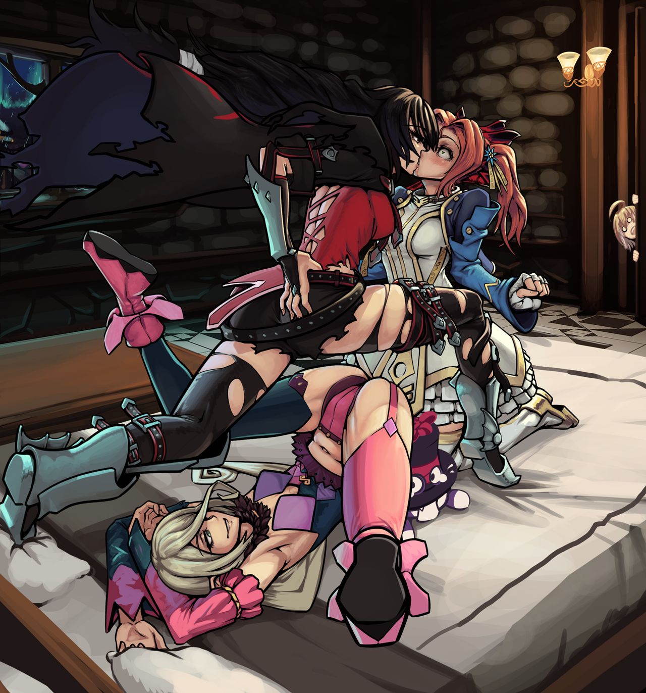 Futa Velvet x Magilou x Eleanor page 1 full