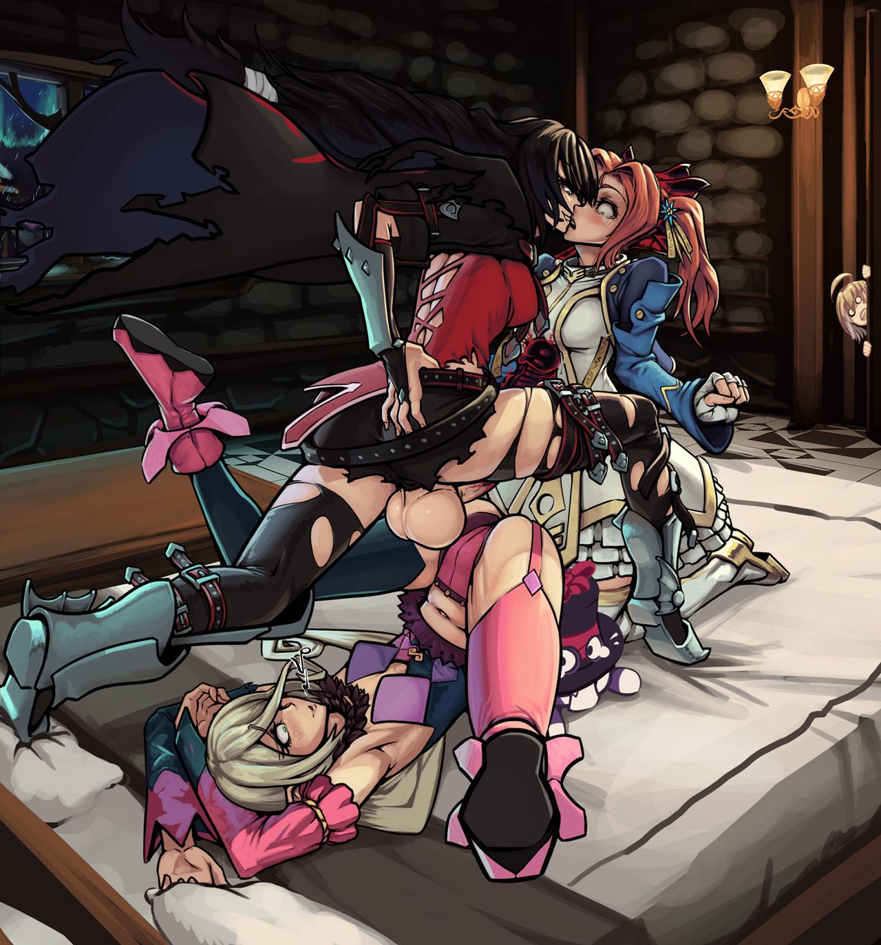 Futa Velvet x Magilou x Eleanor page 5 full