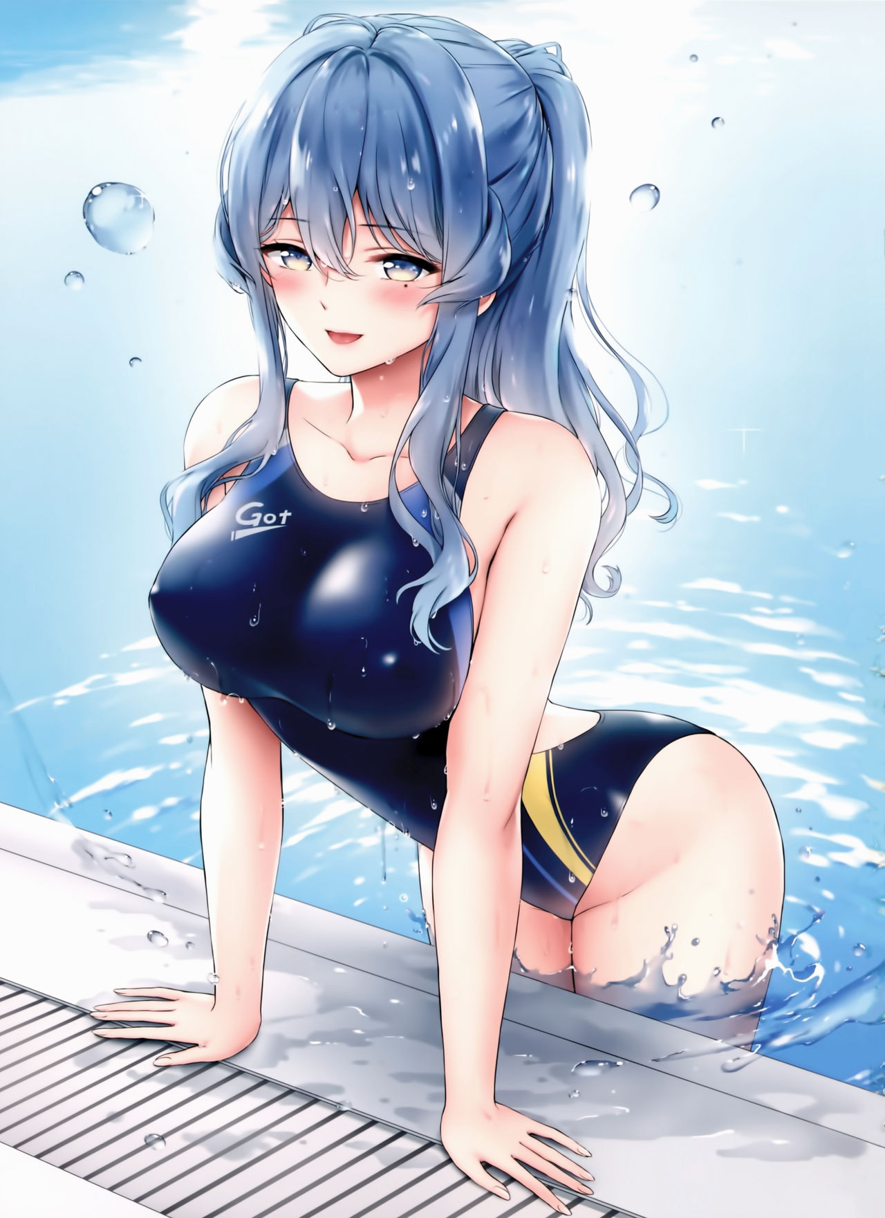 Got-chan to Poolside de page 2 full