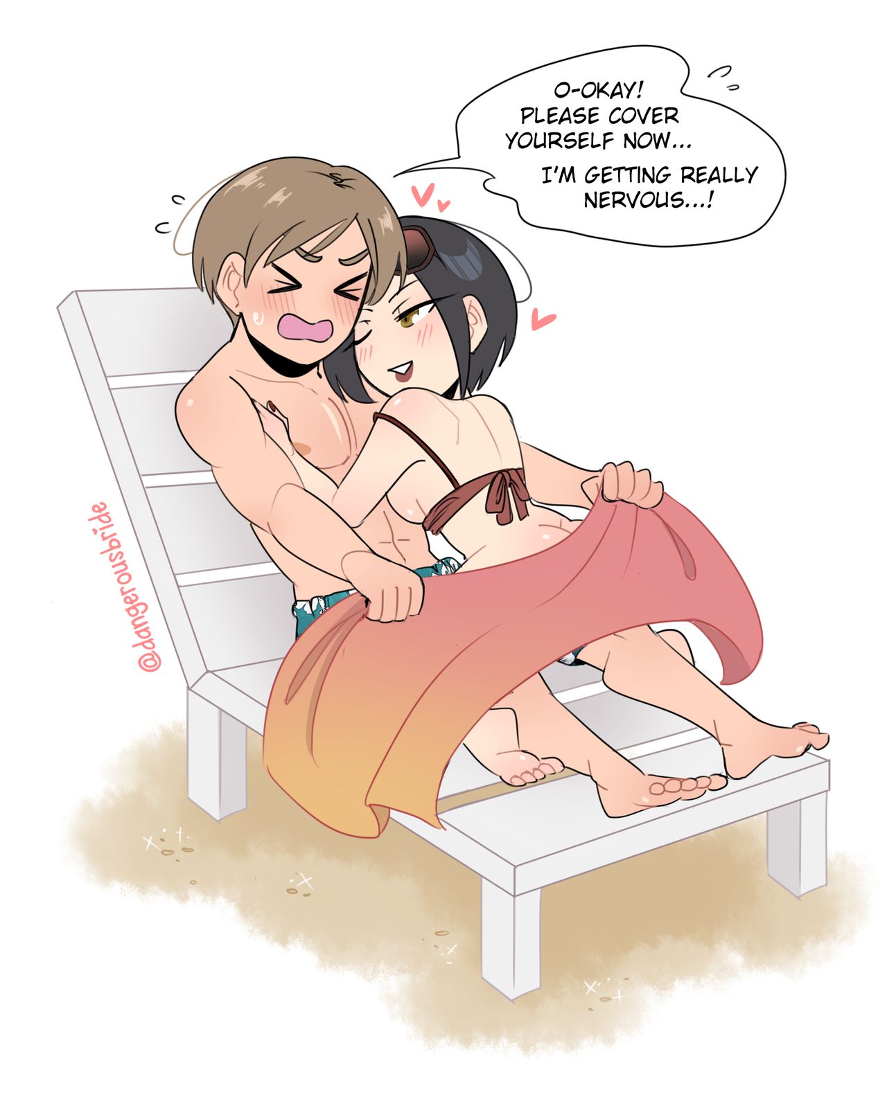 Hot Beach Day page 12 full