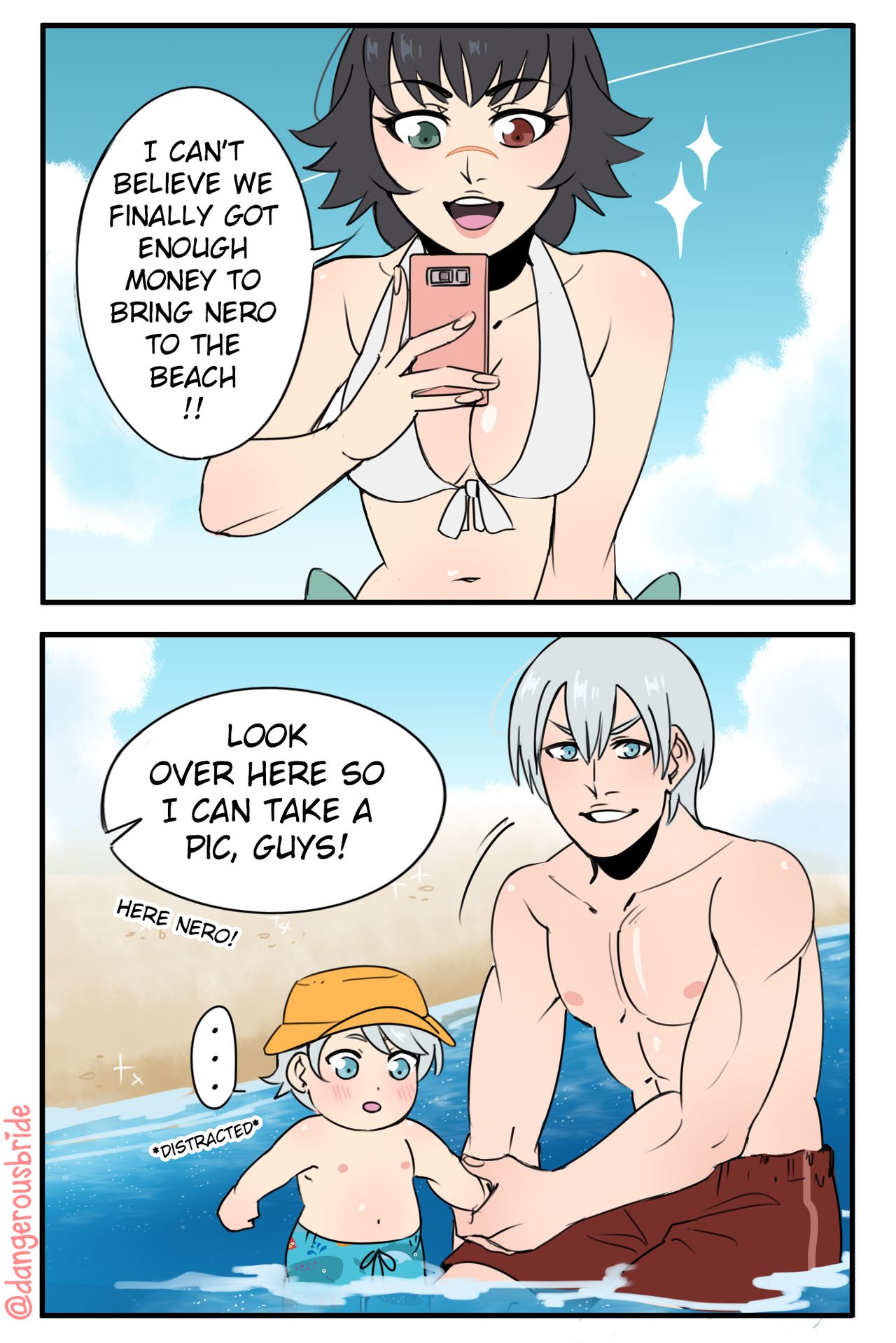 Hot Beach Day page 3 full