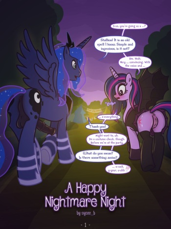 [syoeeb] A Happy Nightmare Night (English) (Ongoing) cover