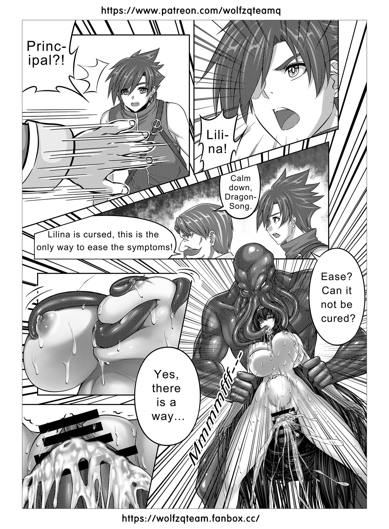 Bad End Of Cursed Armor College Line page 11 full