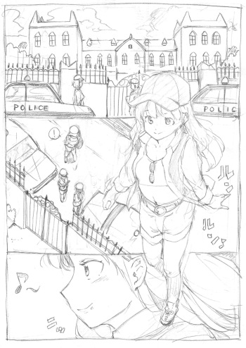 [Fujiwara Shunichi] Futanari Kaitou Ao Danuki cover