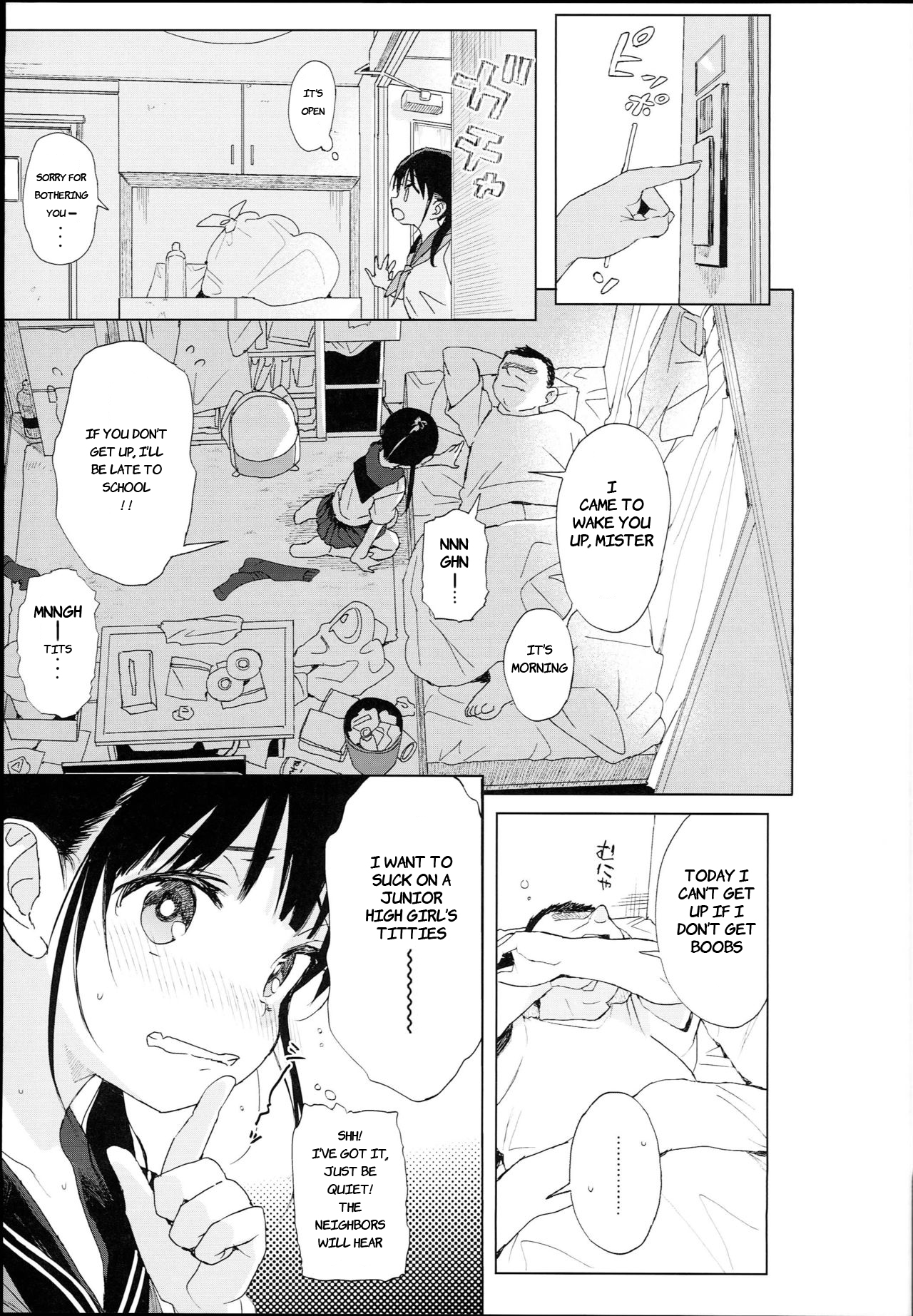 JC Roshutsu de Seikyouiku | Teaching a Junior High School Girl Sex-Ed with Exhibitionism page 7 full