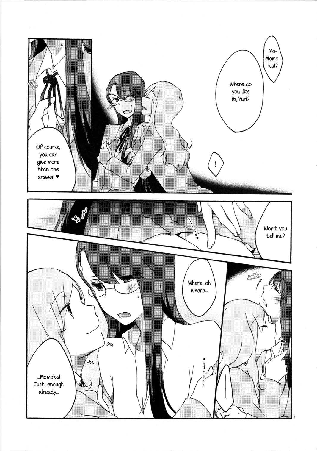 Yuri to Issho ni Obenkyou. | Studying Together with Yuri. page 11 full
