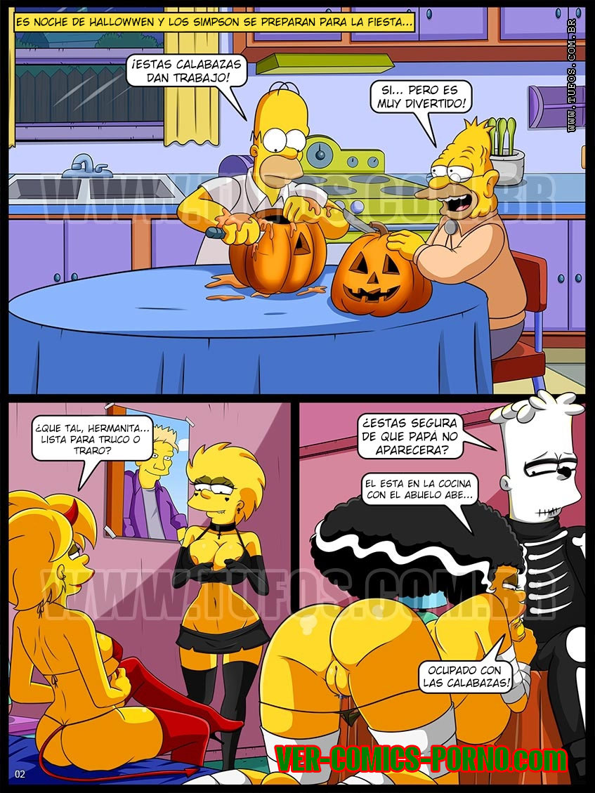Noche de Halloween  Los Simpsons page 2 full