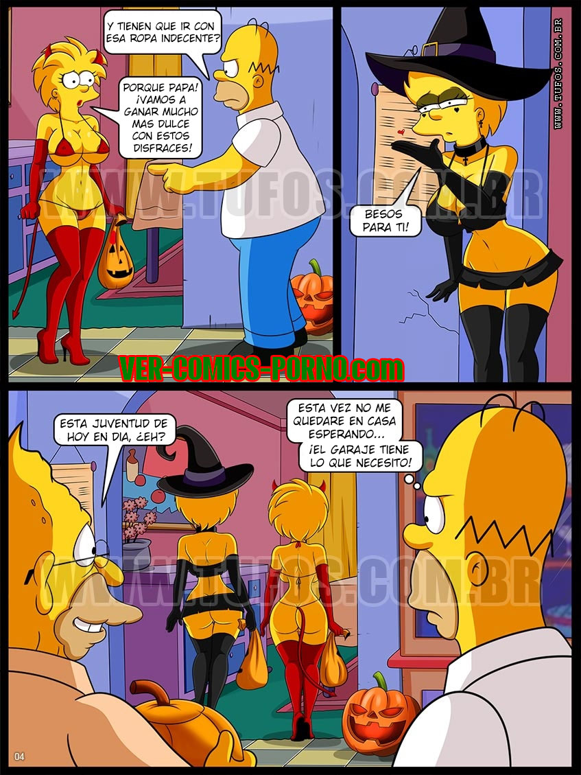 Noche de Halloween  Los Simpsons page 4 full