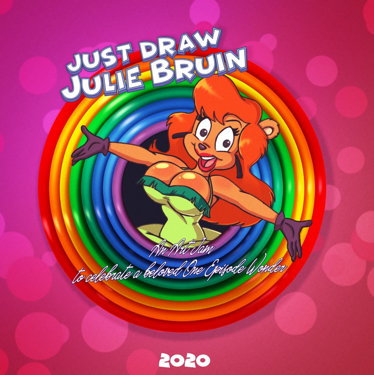 Just draw Julie Bruin Art Jam 2020 page 1 full