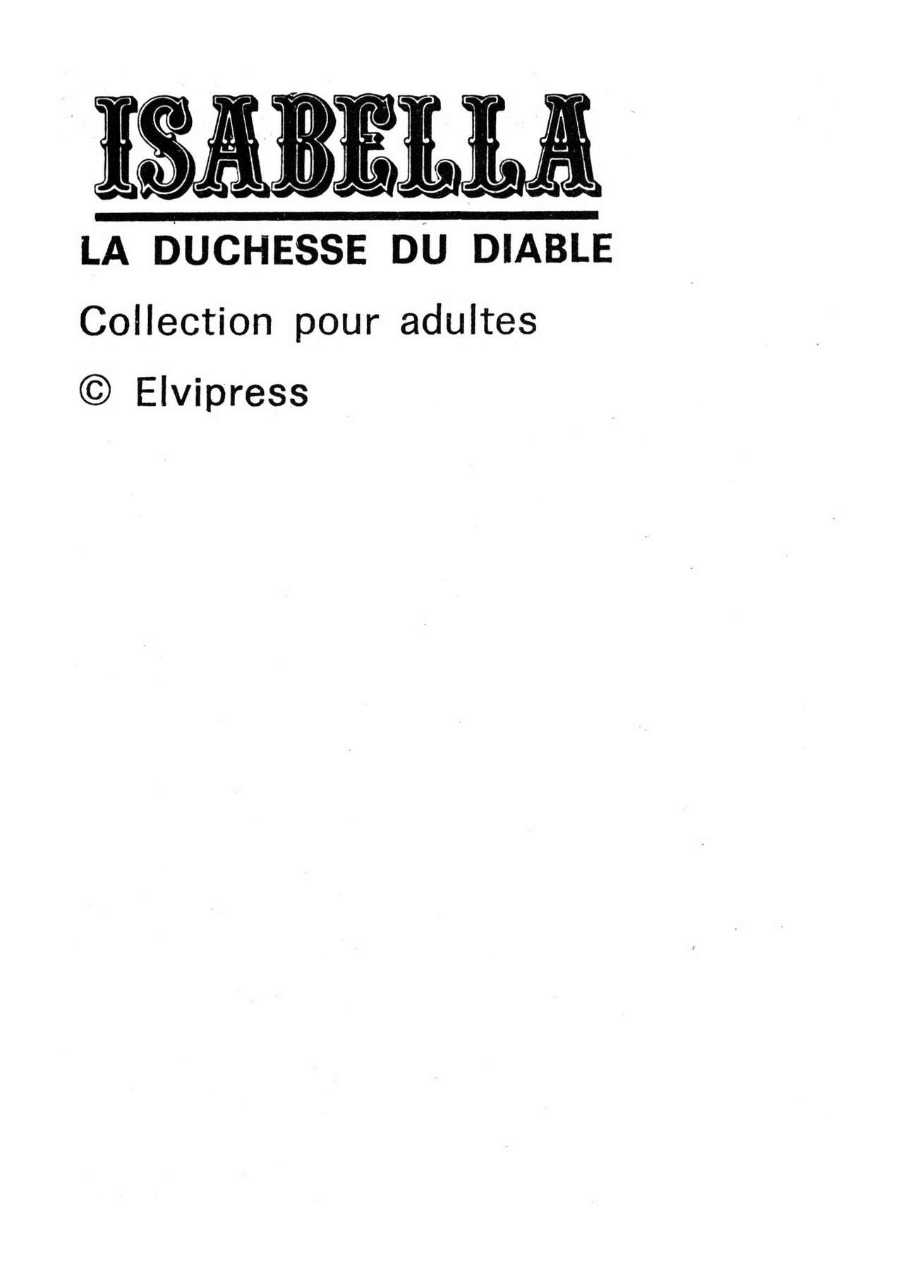 Isabella, la Duchesse du Diable - T008 - Les Flammes de l'Inquisition page 2 full