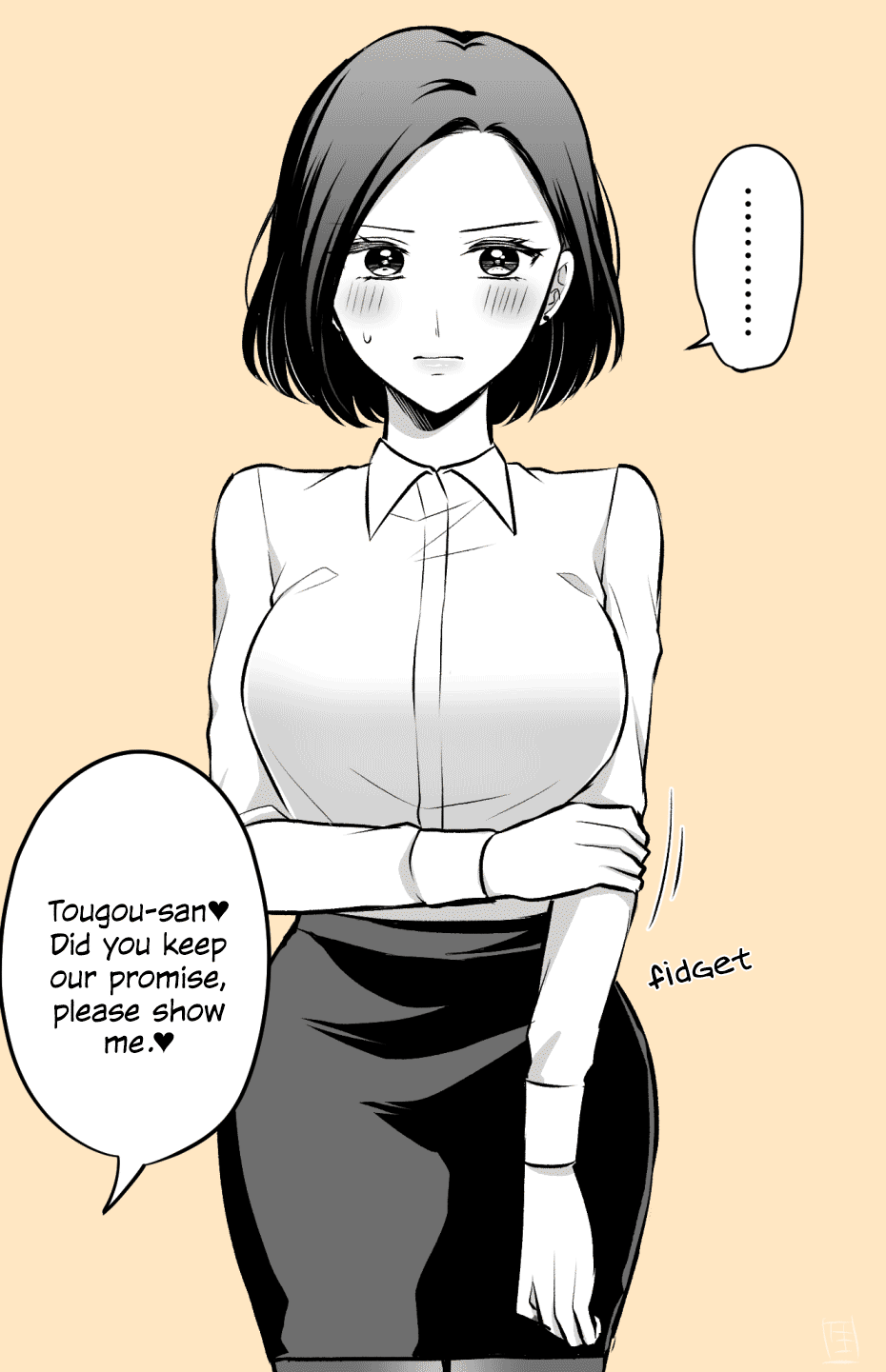 More Tougou-san and Sayama-san Part 1 page 9 full