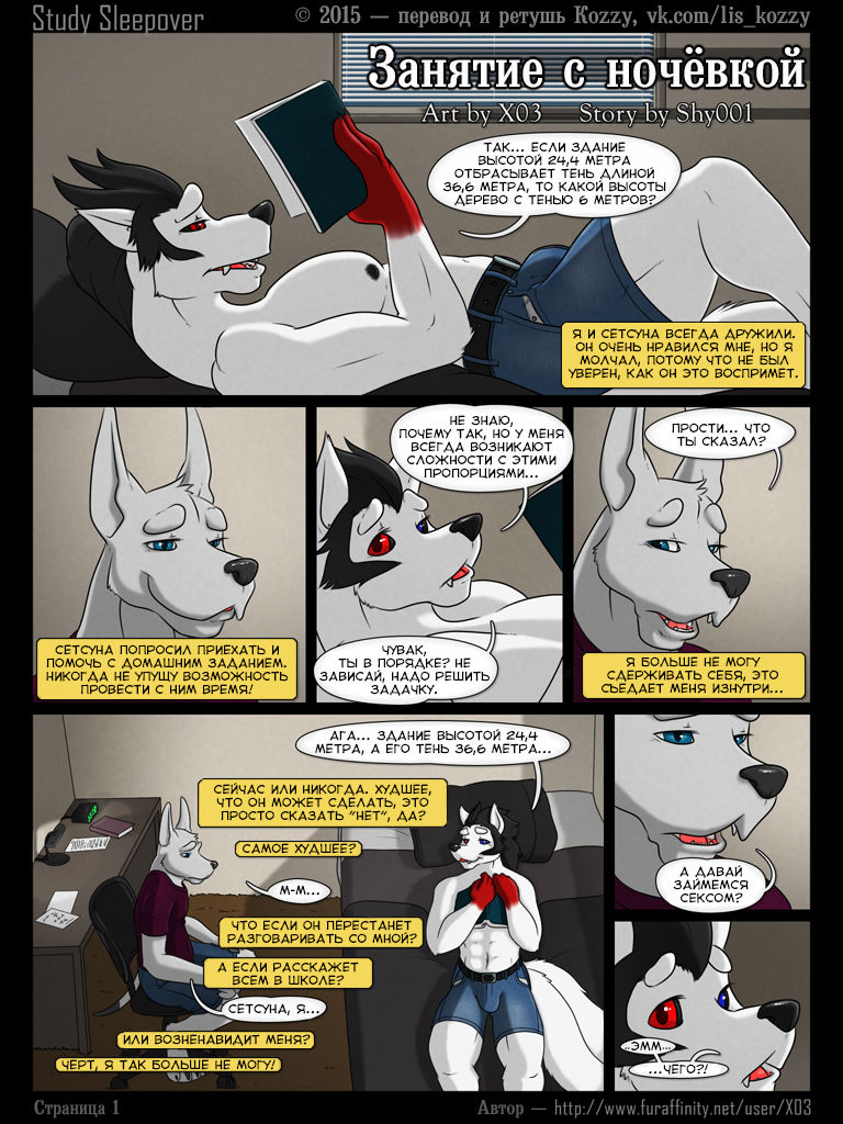 Study Sleepover | Занятие с ночёвкой page 1 full