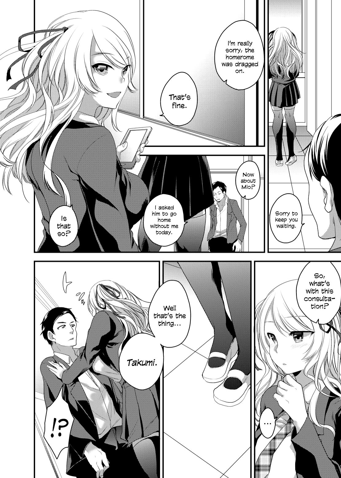 Netorase Bitch ~Kareshi no Tame ni Hoka no Otoko de Ikikuruu Joshikousei.~ page 9 full