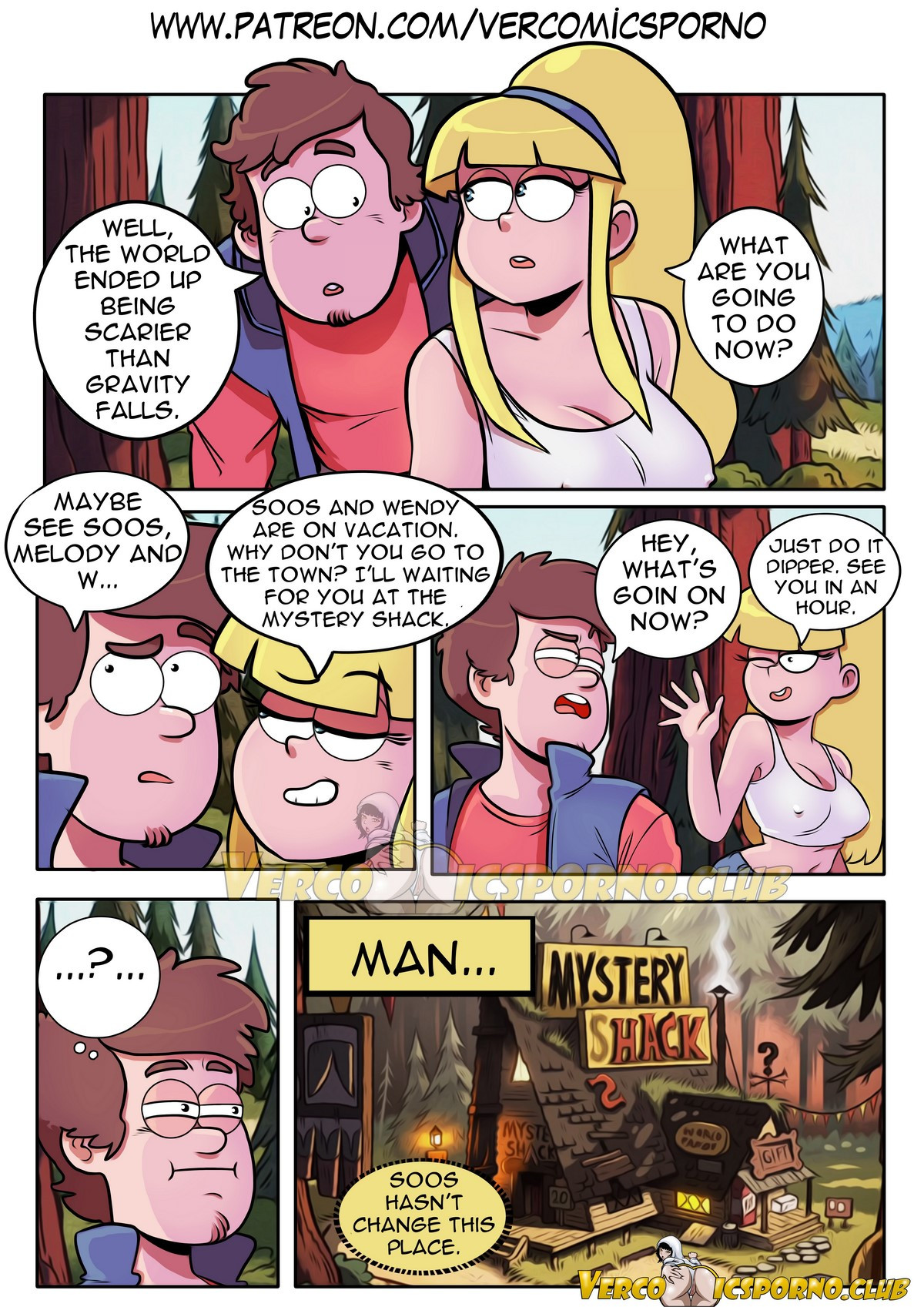 Gravity Falls: The Next Summer -  -  -  -  - page 5 full