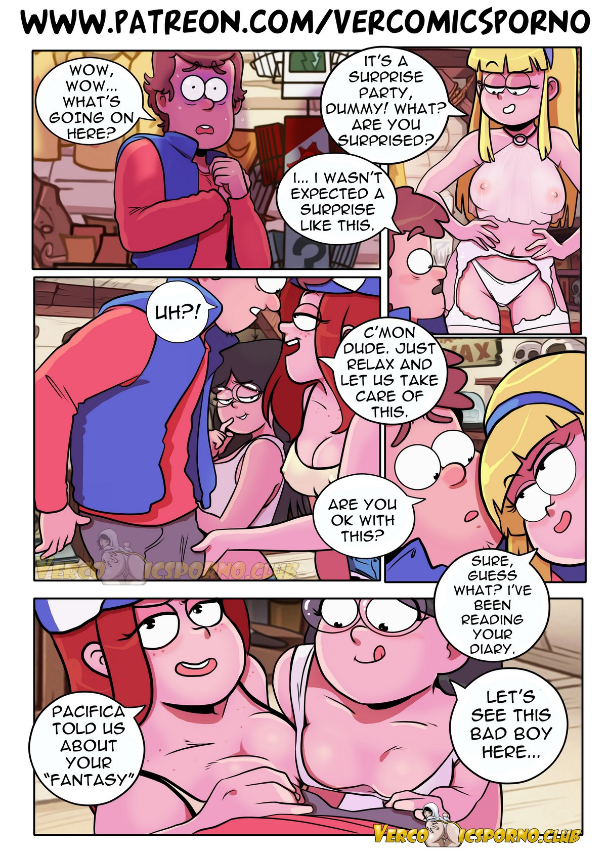 Gravity Falls: The Next Summer -  -  -  -  - page 7 full