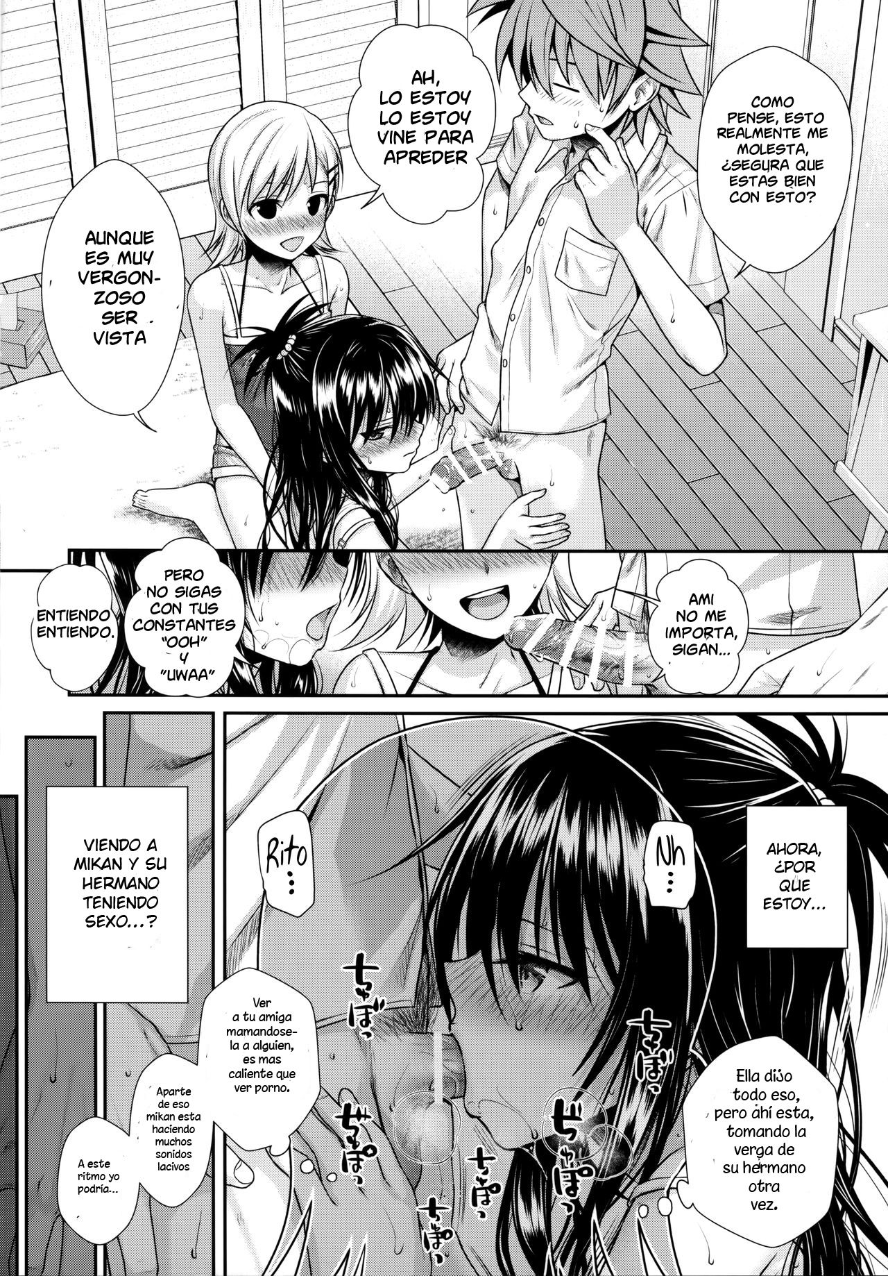 Oshiete! Mikan Senpai | Enseñame mikan-sempai page 5 full
