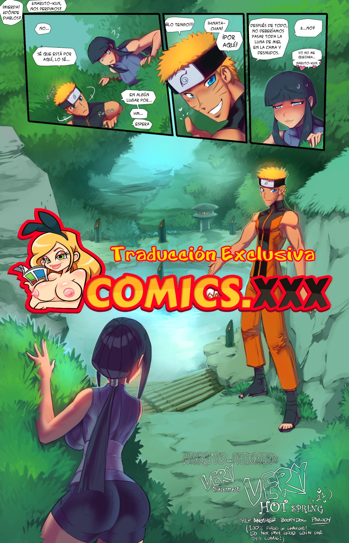 Naruto xxx Hinata's Very Secret Very Hot Spring page 2 full