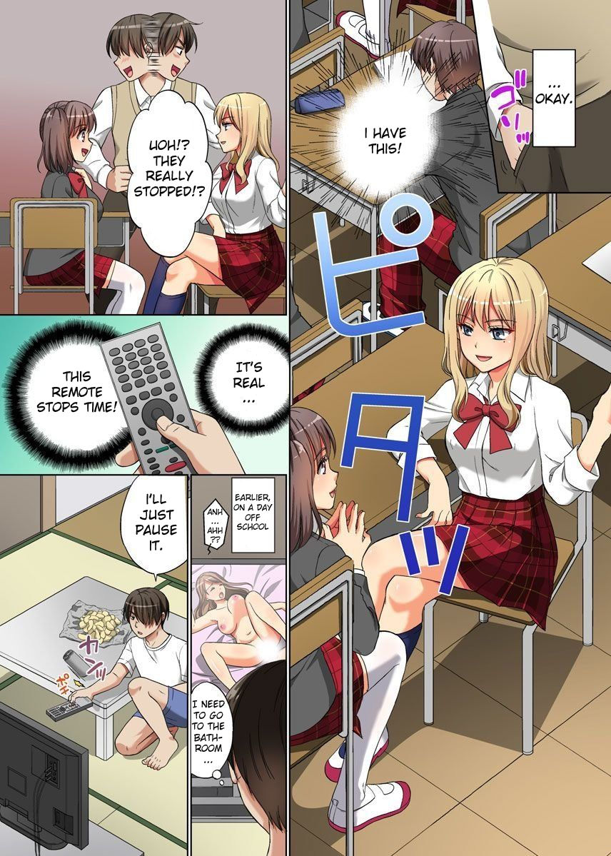 Jikan Teishi! RemoCon de Anoko no Jikan o Tomete Mita | Time Stop! I tried to stop that girl's time with the remote control. page 3 full