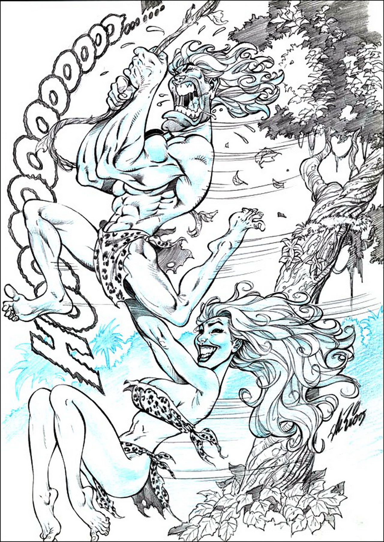 Adult Comic Artbook page 12 full