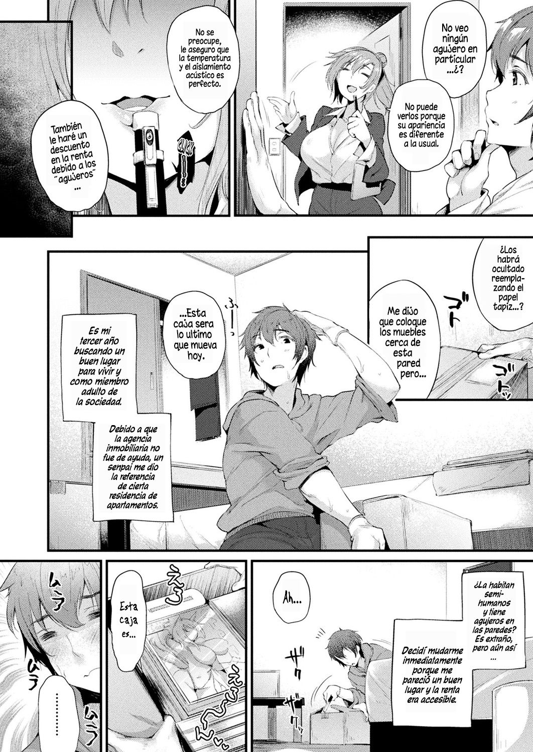 Kabeanatsuki Juukyo e Youkoso | Bienvenido a la Residencia con Glory Holes page 2 full