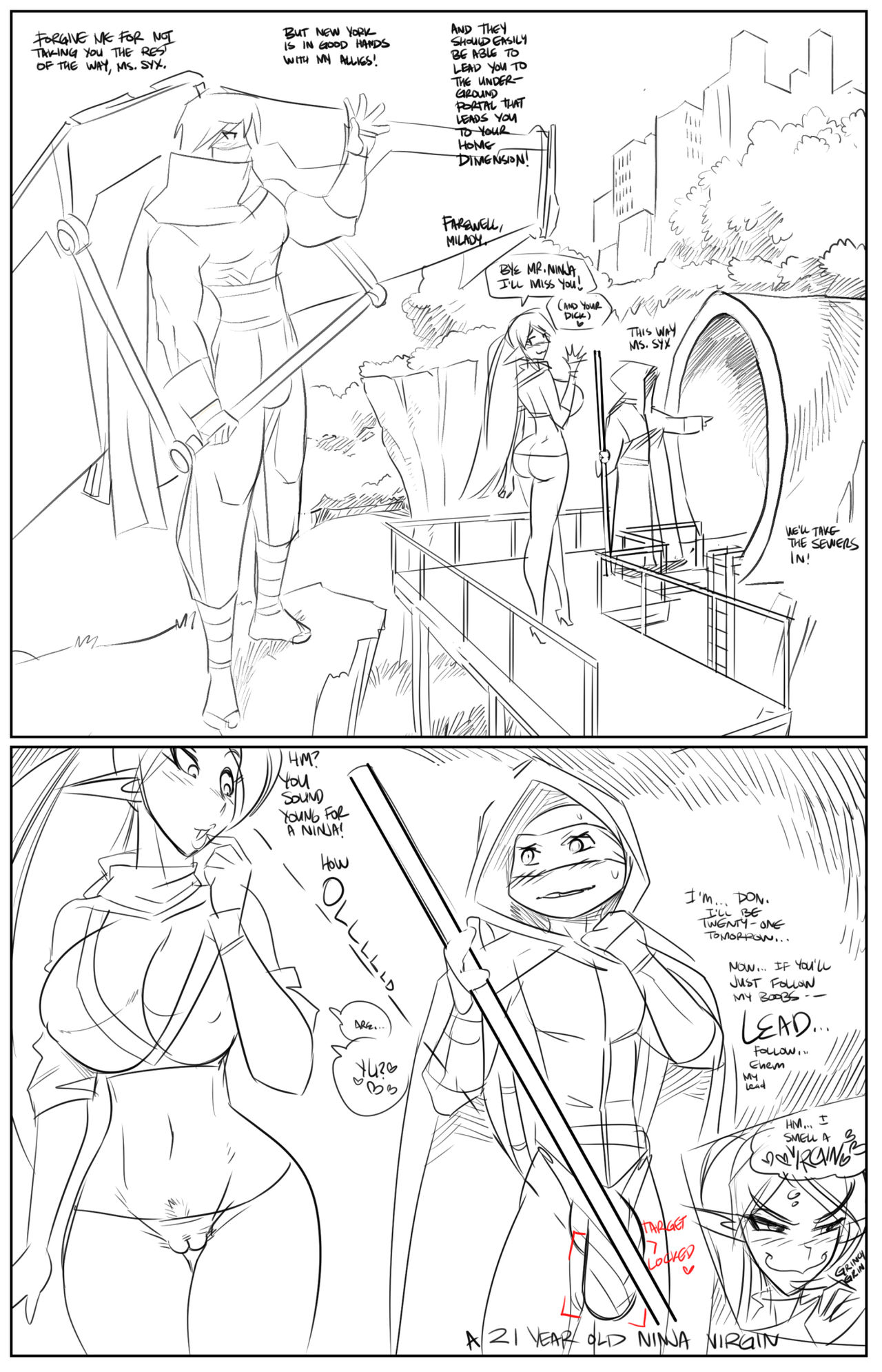 Syx Ninja Go page 2 full