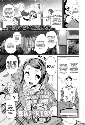 [Maeshima Ryou] Ecchi Nakama | Lewd Friends (COMIC LO 2016-08) [Spanish] cover