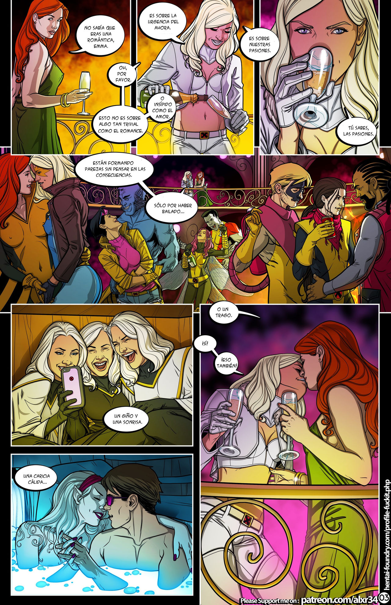 X-men: Bacchanalia page 5 full