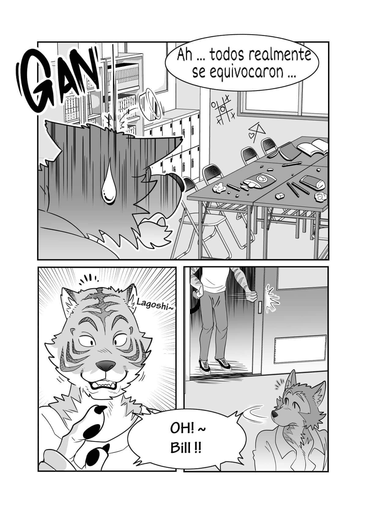Educación Sexo de Tigre y Ciervo  | Sex Education from Tiger and Deer page 4 full