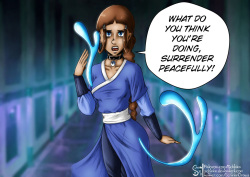 Katara Getting Warped