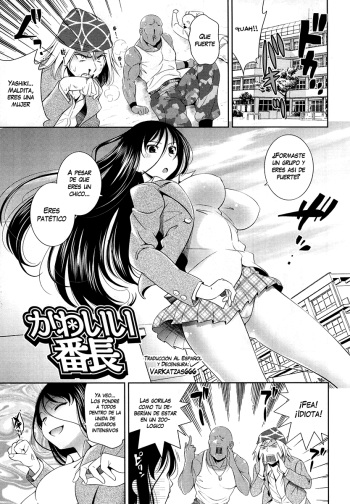 [Yasui Riosuke] Kawaii Banchou (Bust To Bust - Chichi wa Chichi ni -) [Spanish] [Varkatzas666] [Decensored] cover