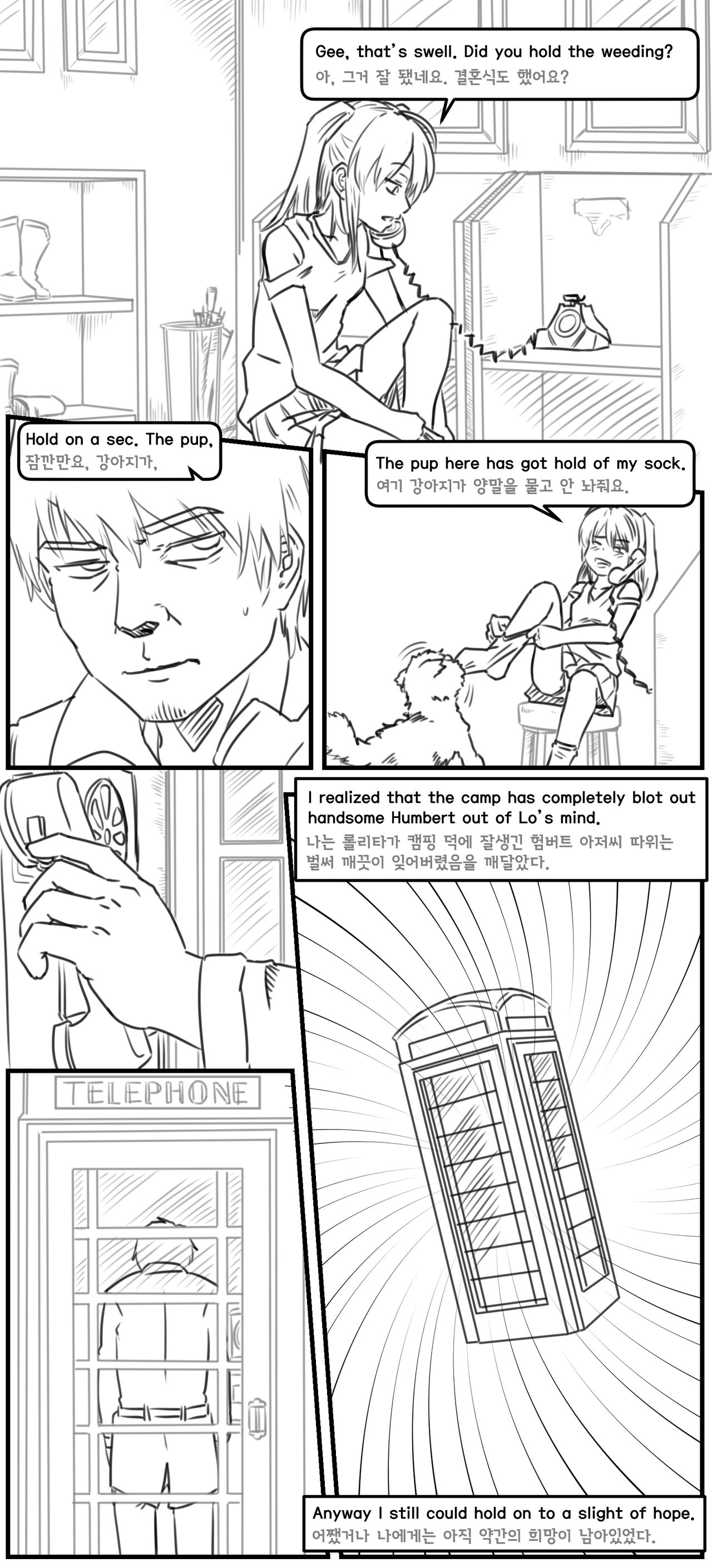 Lolita Comicalized #08 | 만화로 쉽게 읽는 롤리타 #08 page 2 full