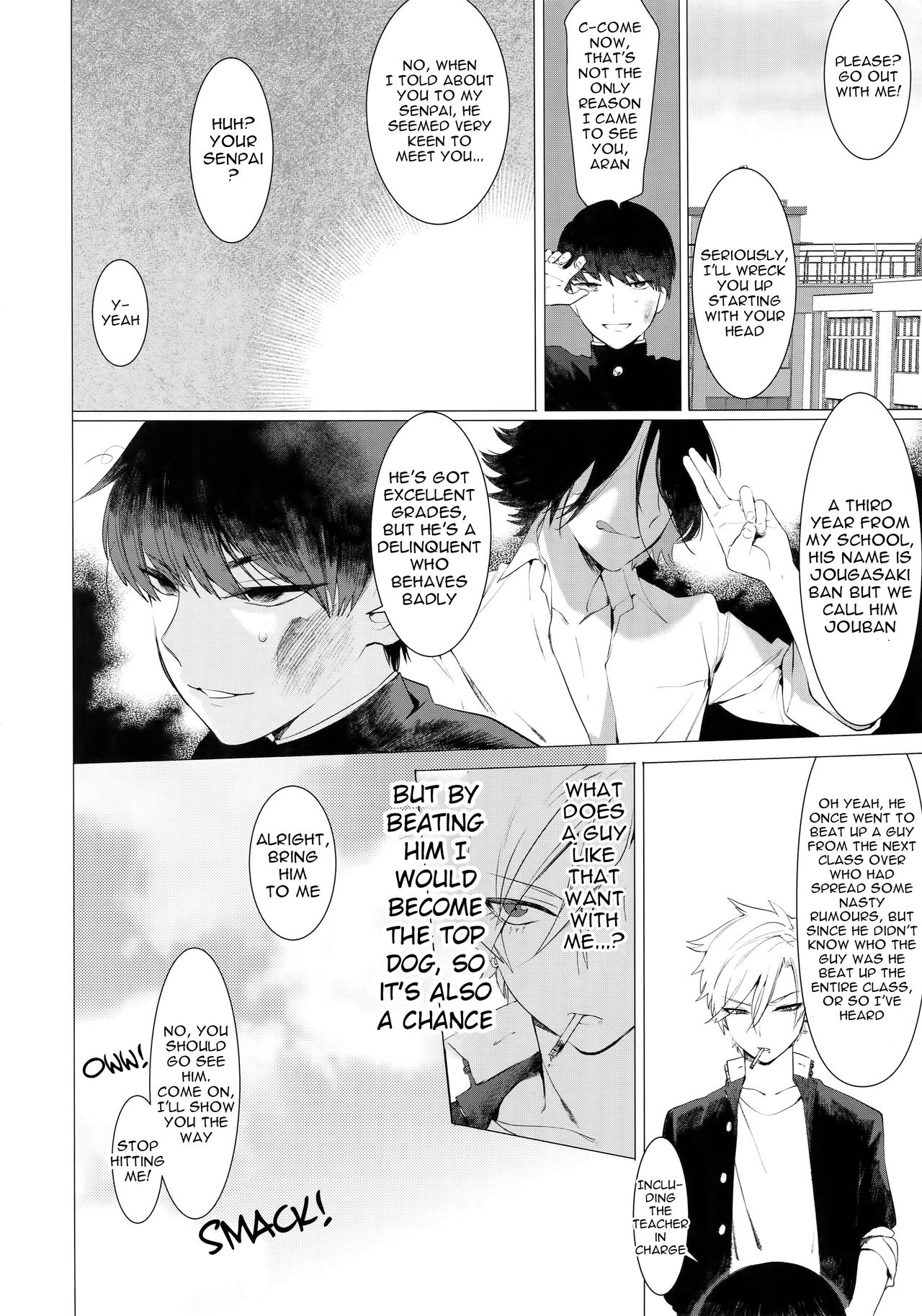 Binchiku Ketsudeka Yankee-kyun | The Little Delinquent With Sensitive Nips and a Huge Ass page 3 full