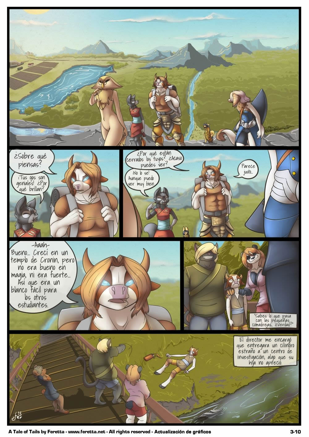 A Tale of Tails: Capitulos 3 Arraigada en Pesadillas page 11 full