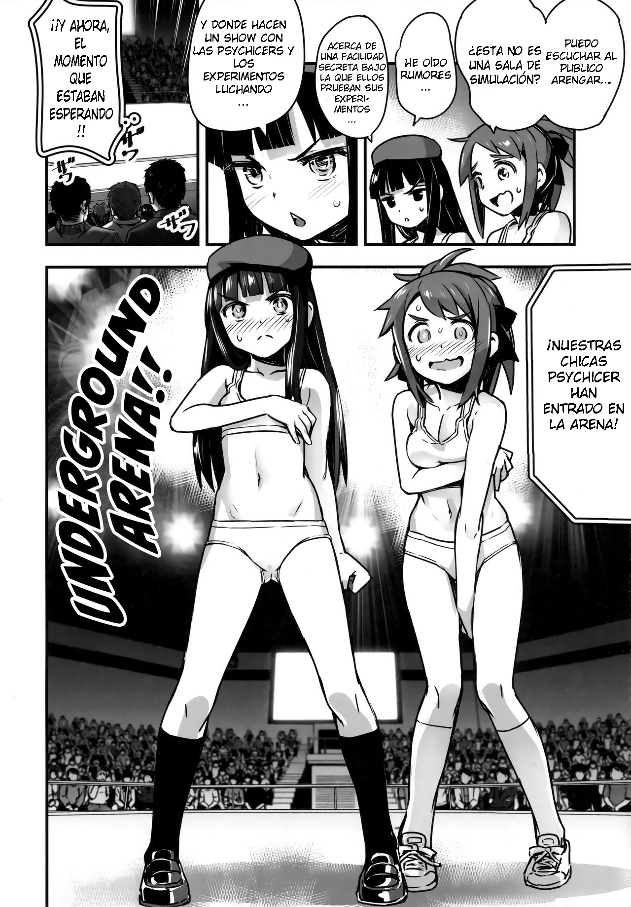 Hadakahime Honoka San Kyodai Osubuta vs Chounouryoku Shoujo! page 10 full