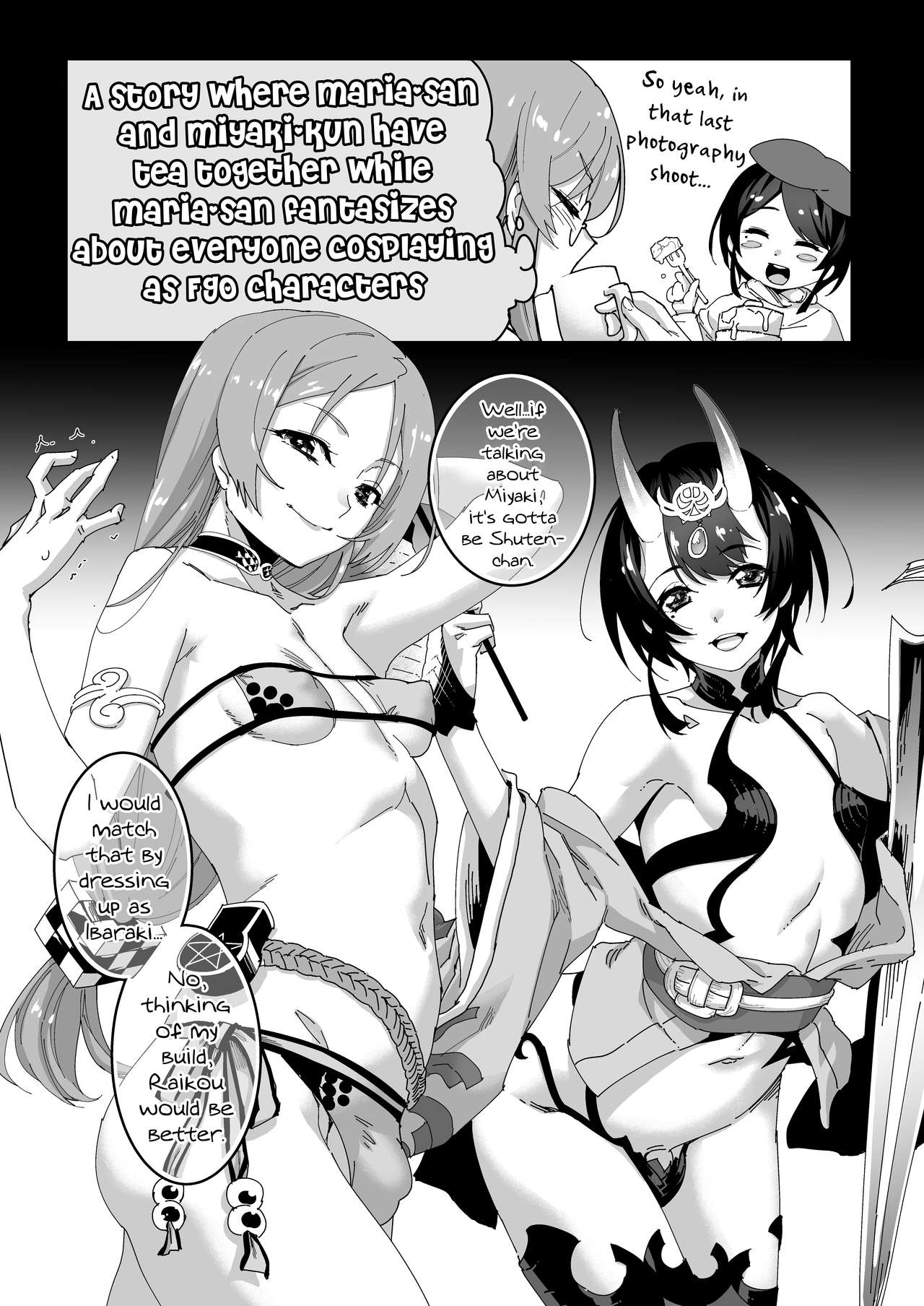 Otokonoko AV FGO Cos Mousou Hon page 3 full