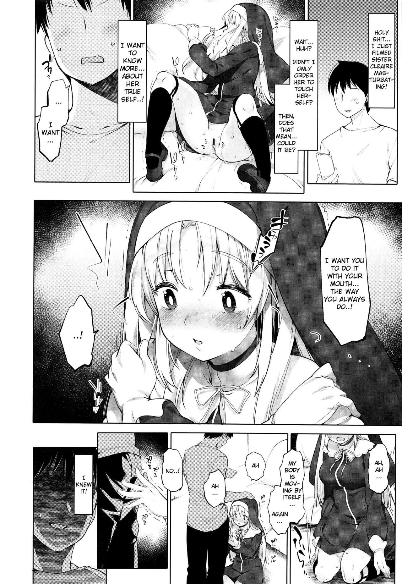 Sister Cleaire to Himitsu no Saimin Appli | Sister Cleaire and the Secret Hypnosis App page 9 full