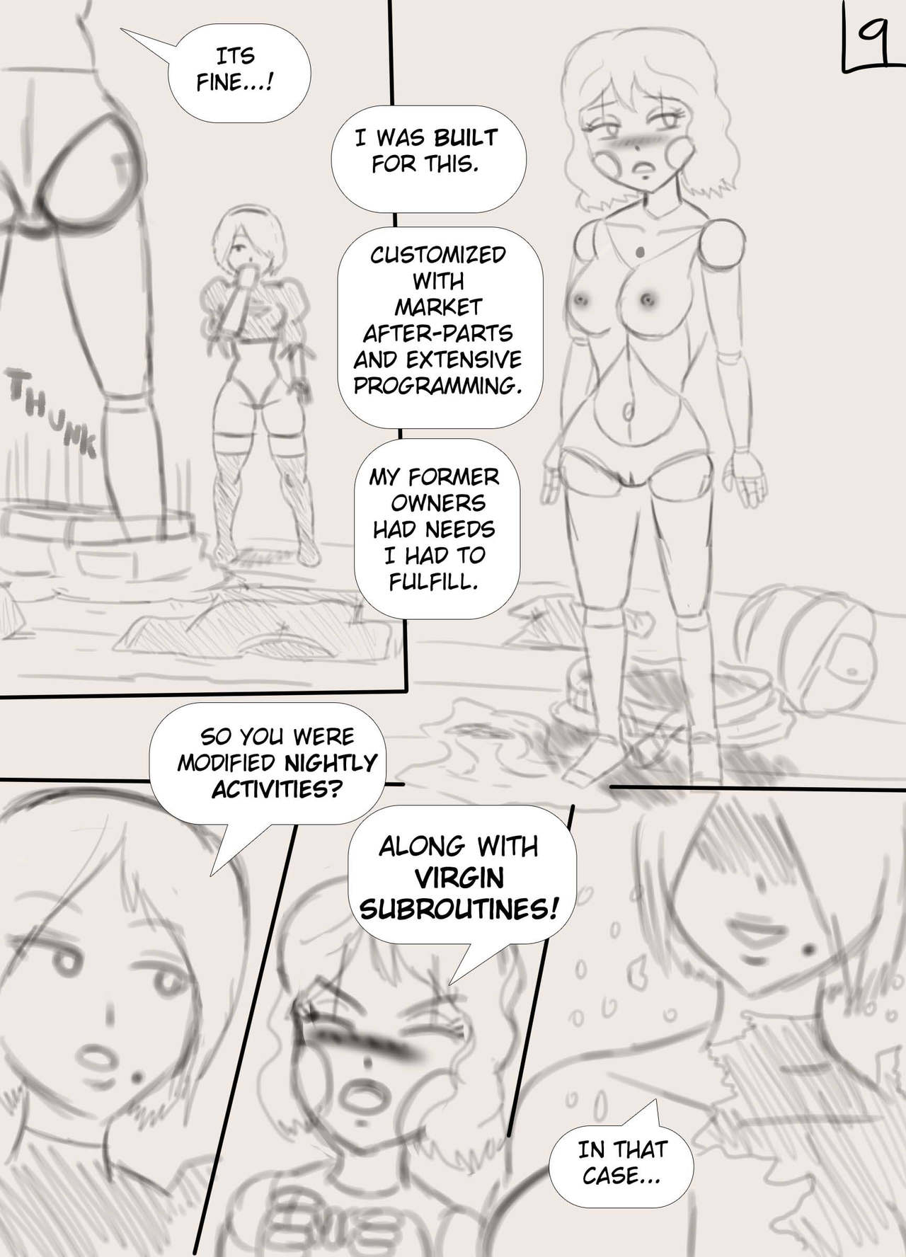 2b and Emmy Yuri Doujin page 11 full