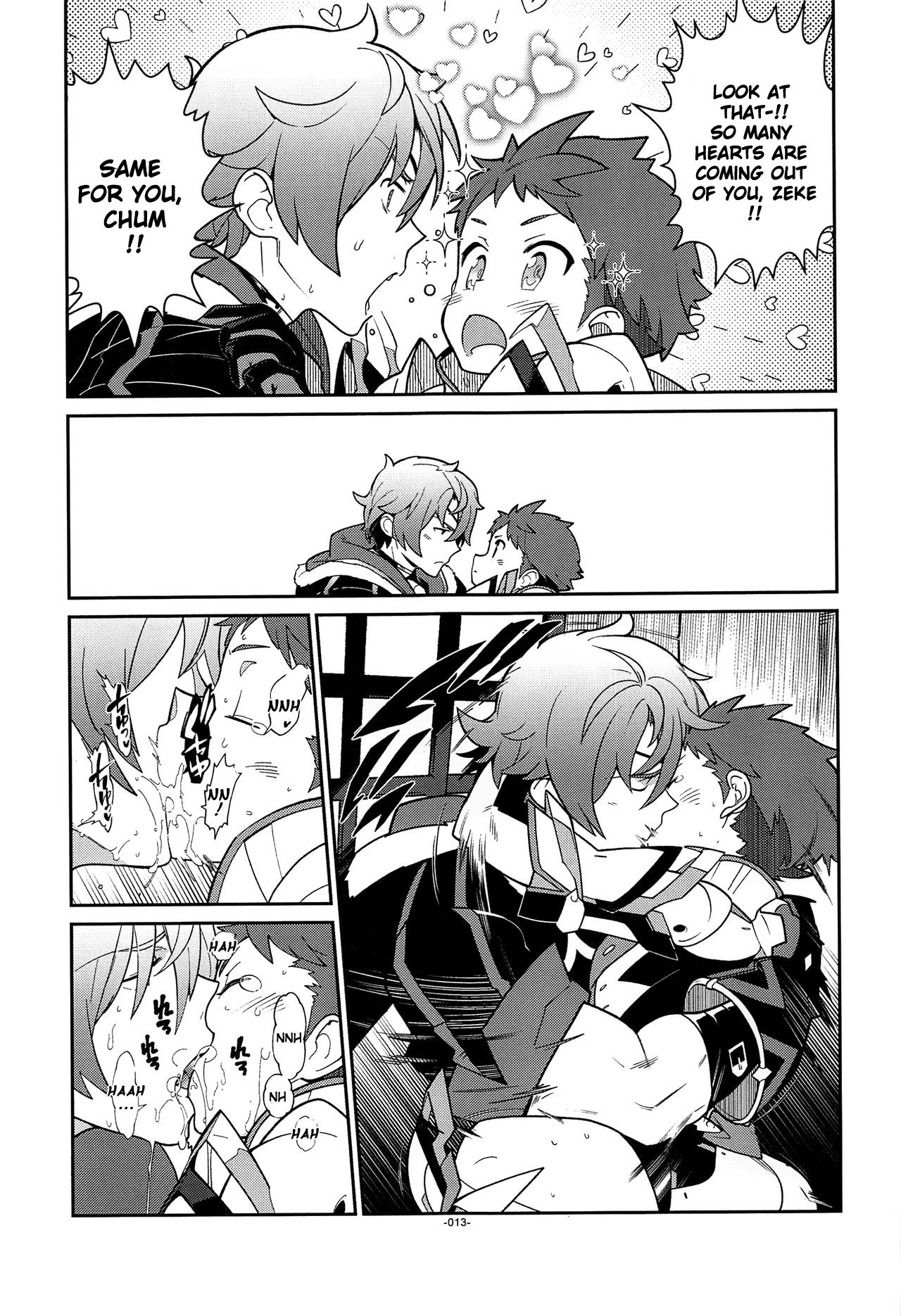 Suki tte Omottara, Ippai Heart ga Dechau. page 12 full