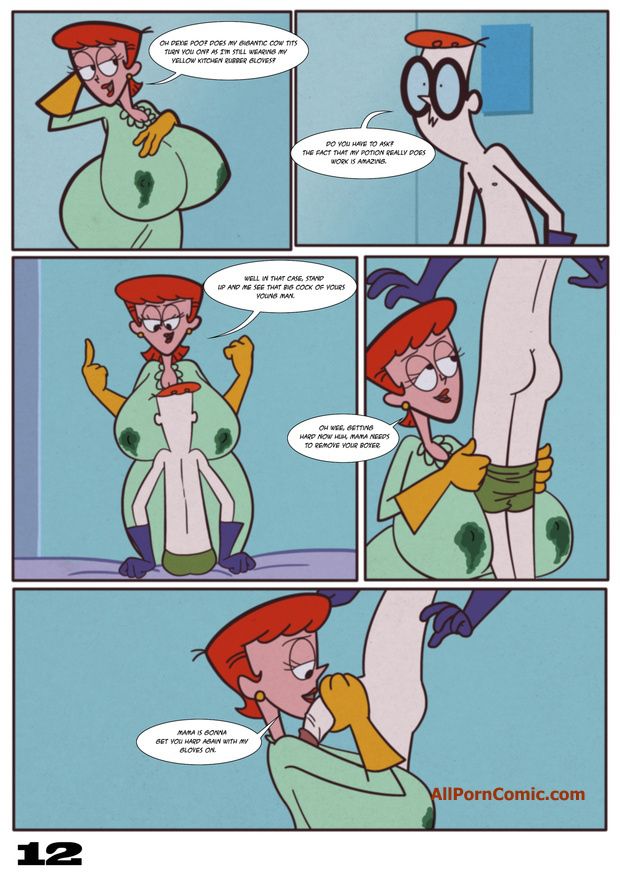 Milking Mom page 4 full