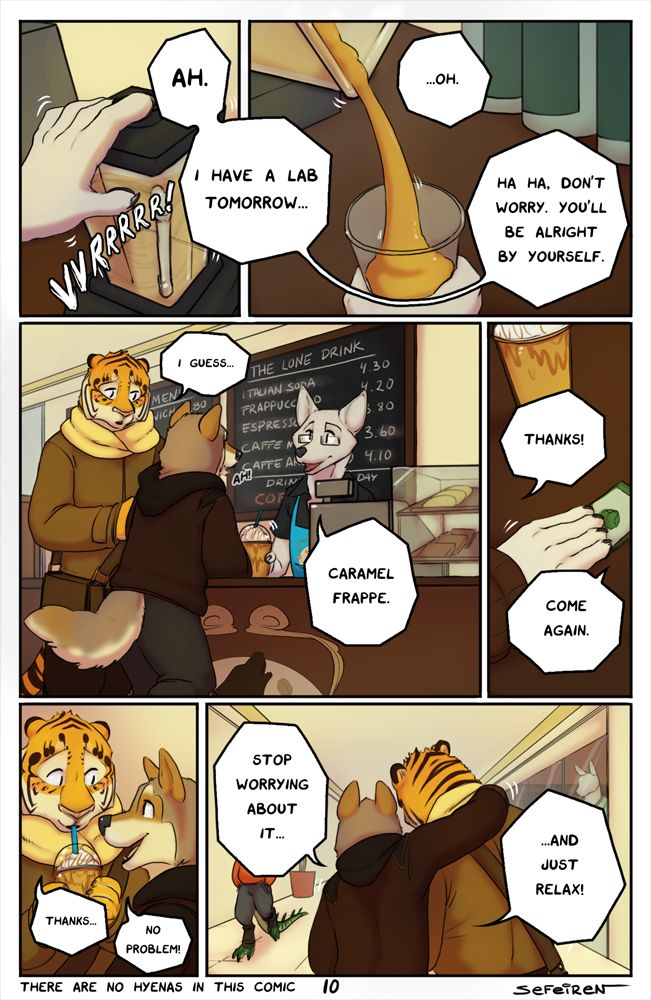 There are no hyenas in this comic + Extras page 11 full
