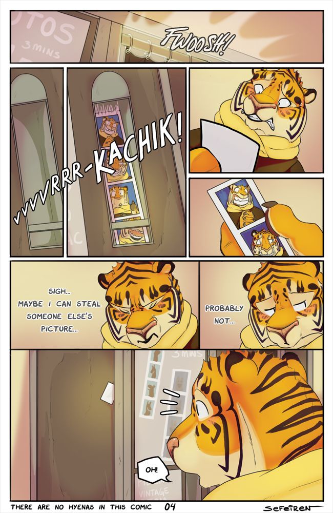There are no hyenas in this comic + Extras page 5 full