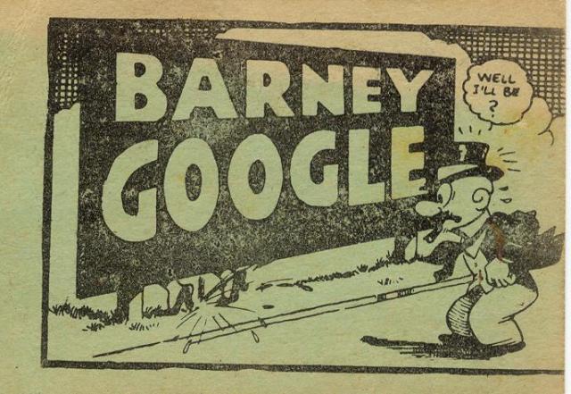 Barney Google page 1 full
