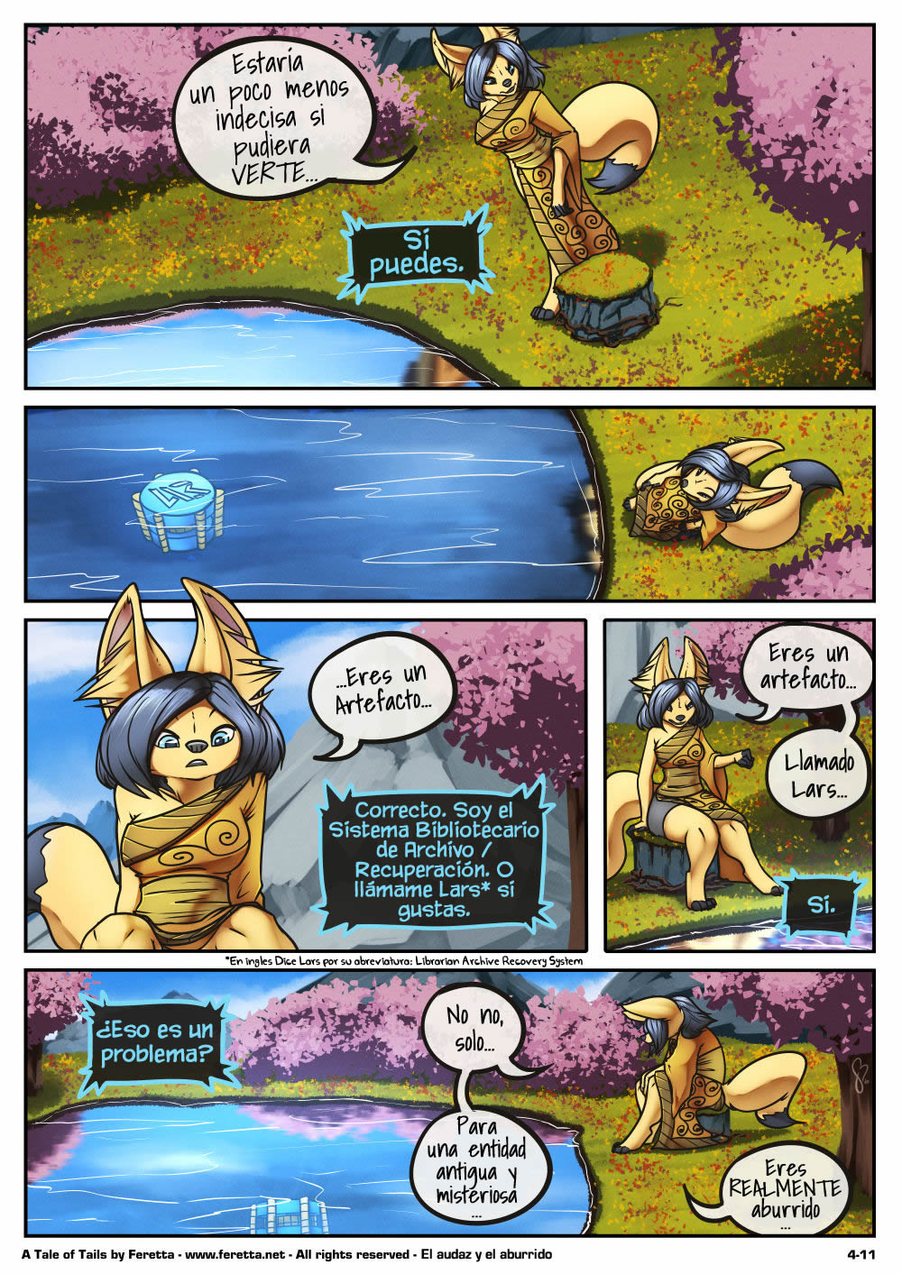 A Tale of Tails: Capitulo 4 Asuntos Mentales page 11 full