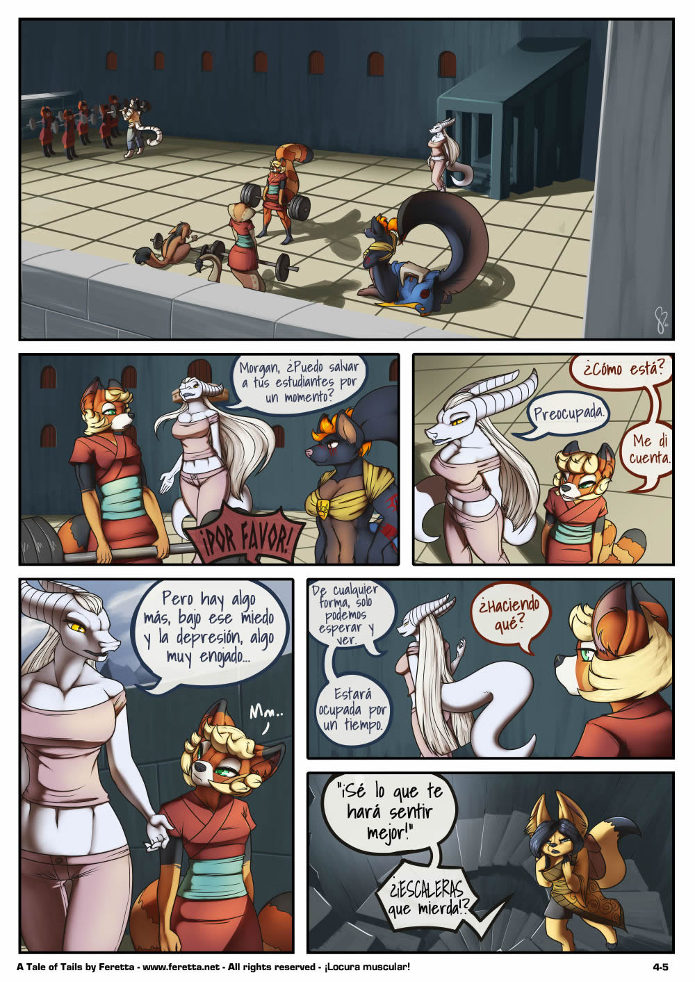 A Tale of Tails: Capitulo 4 Asuntos Mentales page 5 full
